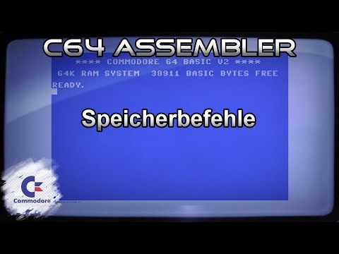 C64 Assembler Tutorial $0002 Speicherbefehle