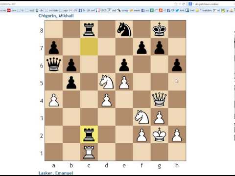 Key Moments in Chess History #118: Nuremberg 1896 - Lasker vs Chigorin Part 1