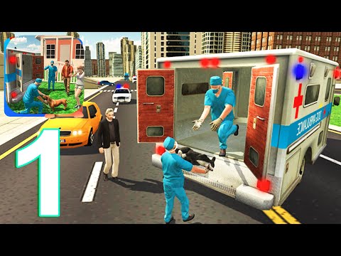 Injured Dog Rescue Simulator 3D Gameplay Walkthrough Part 1 (IOS/Android)
