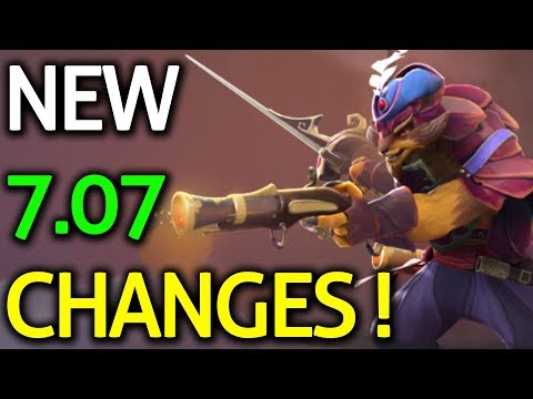 Dota 2 - PATCH 7.07 - NEW HERO CHANGES! (Part 1/4)