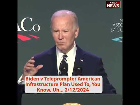 Elderly Biden forgot to mention, Teleprompter Gaffes, Gets Confused, Mental Fitness