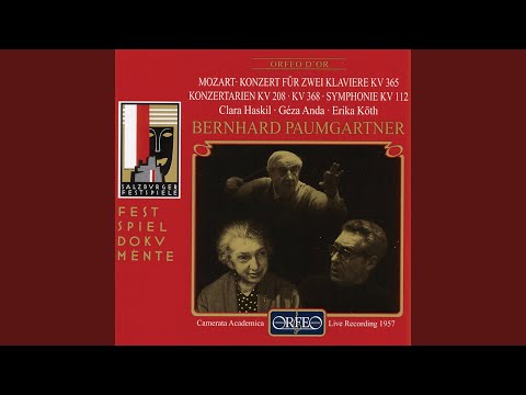 Piano Concerto No. 10 in E-Flat Major, K. 365: I. Allegro (Live)