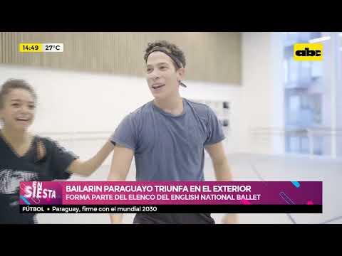 Bailarín paraguayo de la English National Ballet presentará “Gran Gala Internacional” en el BCP
