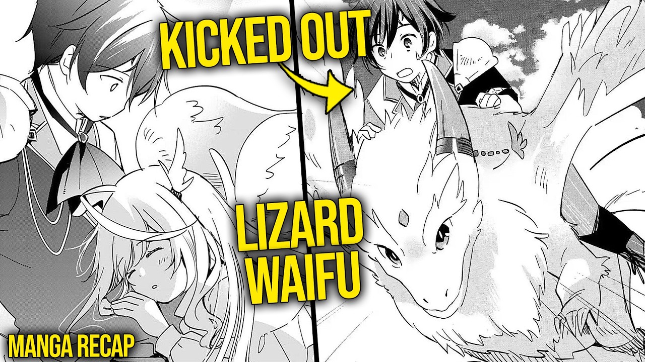 Kicked Out For Summoning Small Lizard, Lizard Transforms Into OP Divine Dragon Waifu | Manga Recaps
