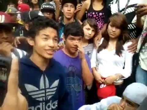 Batalla freestyle plaza santa rosa 1era ronda 4x4 VC vs (    )