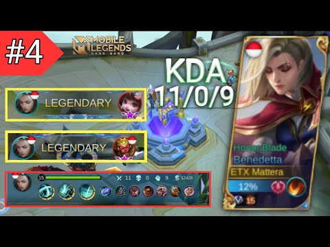 Road To Master Benedetta Part 4 -  Benedetta Hypercarry Gameplay With No Deadth!