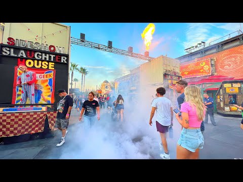 🔴 LIVE Halloween Horror Nights 2022 Opening Night! Express Experience, Universal Studios Hollywood