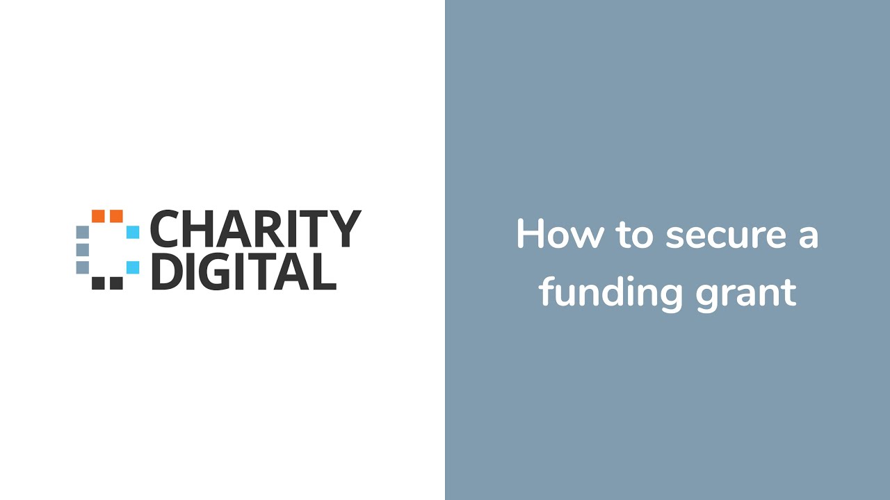 How to secure a funding grant | Webinar