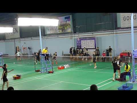 28Nov22 Yonex Penang Closed WD Final Lim Jing Ning/Tan Sin Zon vs Chuah Xin Er/Lee Shun Mei 21/16&11