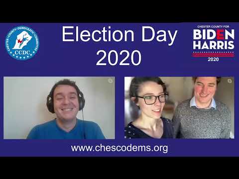 Chester County Commissioner Josh Maxwell and his wife Blair ThornBurgh