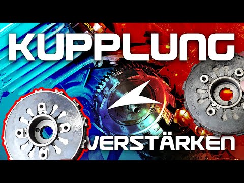 KUPPLUNG VERSTÄRKEN - Du lässt Leistung liegen! 5/6 Lamellen Kupplung für Simson