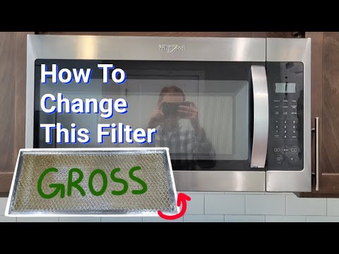 Whirlpool Microwave – How To Replace The Grease Filter