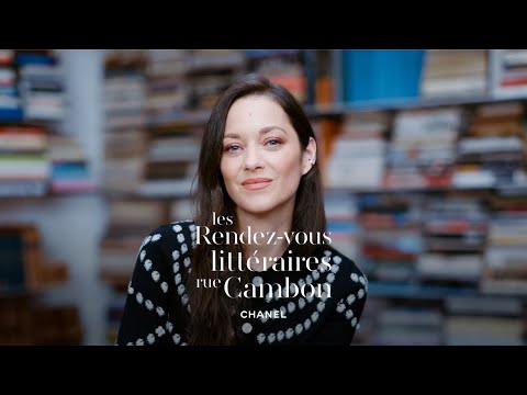 In the Library with Marion Cotillard — CHANEL Literary Rendezvous at Rue Cambon