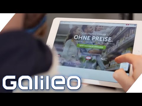 Online-Supermarkt ohne Preise! Was kann der erste Probier-Supermarkt "utryme"? | Galileo | ProSieben