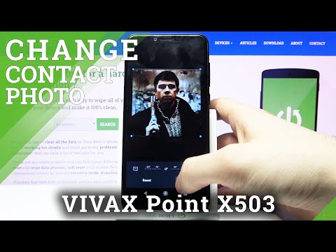 How to Add Photo to Contact in VIVAX Point X503 – Personalize Contact List