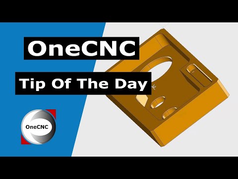 OneCNC Fast CAD Import - Tip 295