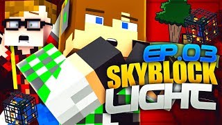 UNO SPAWNER STRANO - Minecraft Skyblock Light con Surry e St3pny - E3