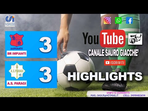 Br Impianti - A.S.Paragi 3 - 3 - CSI Futsal Championship - Twelfth Matchday