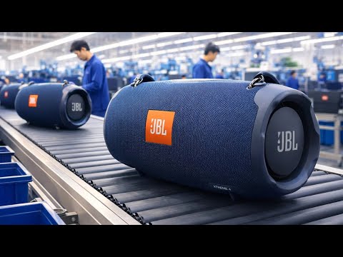 Inside the JBL Speaker Factory: The Production Process of the JBL Xtreme 4 Speaker