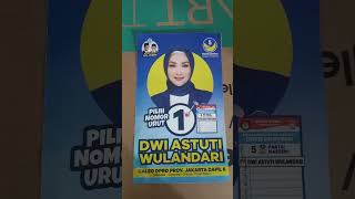 Download lagu CALEG DPRD PROV. DKI JAKARTA DAPIL 6 NOMOR URUT 1, DWI ASTUTI WULANDARI mp3