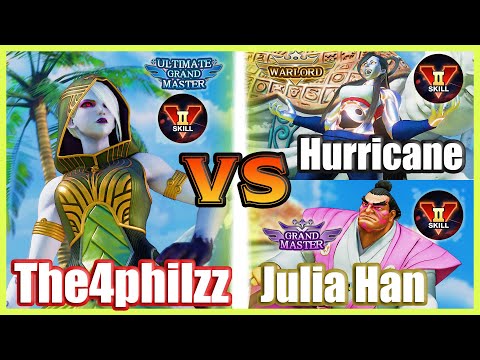 SFV CE 👊🏻 The4philzz (Falke) vs Hurricane (Seth) & Julia Han (E.Honda) FT2