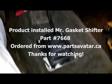 Mr. Gasket Floor Shifter Install Colorado