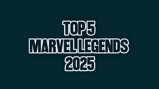 TOP 5 MARVEL LEGENDS 2025 Antes de fin de año!!!!