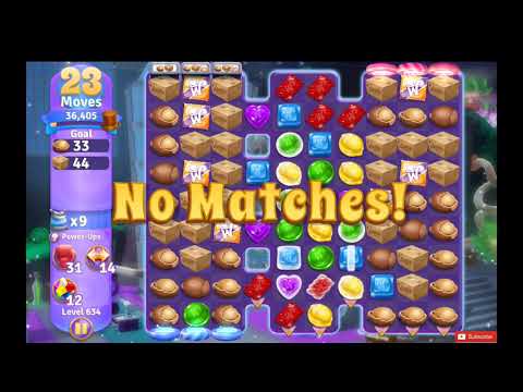 Wonka's World of Candy Level 634 NO BOOSTERS - A S GAMING ✔