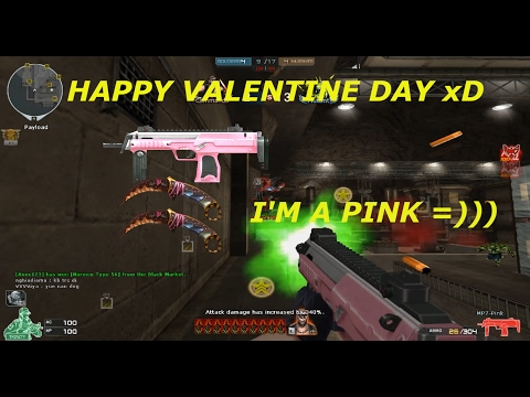 Crossfire NA 2.0: MP7 - PINK - Gun for Lady =))) Excavation Map - HAPPY VALENTINE DAY :D