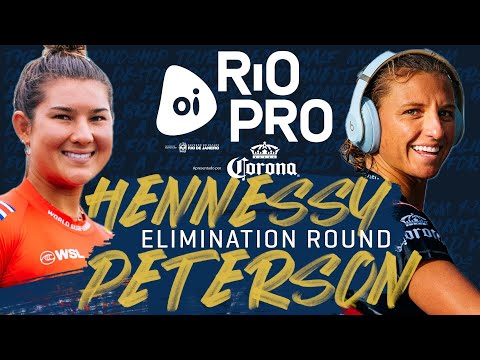 Lakey Peterson vs. Brisa Hennessy | Oi Rio Pro - Women's Elimination Round Heat Replay
