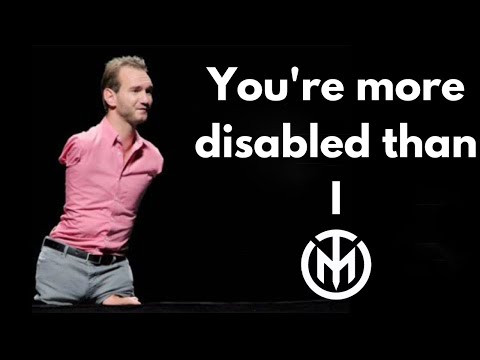 Nick Vujicic (the man with no arms or legs)  How to Climb out of HOPELESSNESS