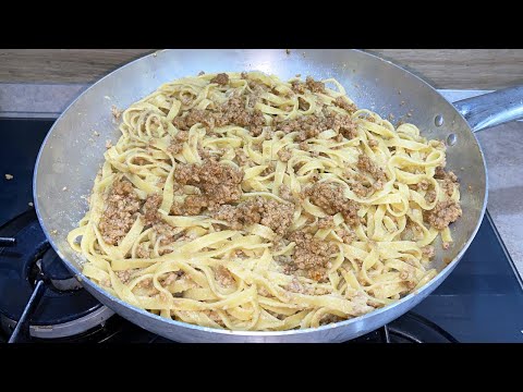 PASTA CON RAGU BIANCO DI CARNE