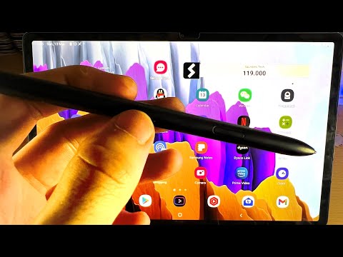 So verwenden Sie den S Pen auf dem Galaxy Tab S8 / S8 Plus / S8 Ultra | Vollständiges Tutorial