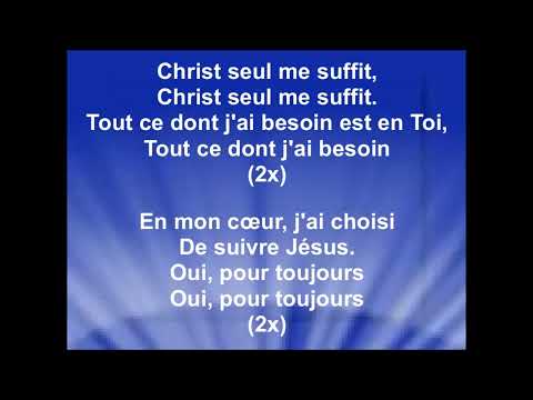 CHRIST SEUL ME SUFFIT - Mae Andrazz (cover Reuben Morgan – Jonas Myrin)