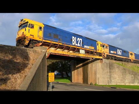Portland Victoria Grain Train | BL27, 8167, BL31 | July 20th, 2024