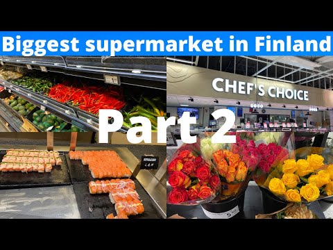 k citymarket na Finlândia/Maior vlog de supermercado/parte 2