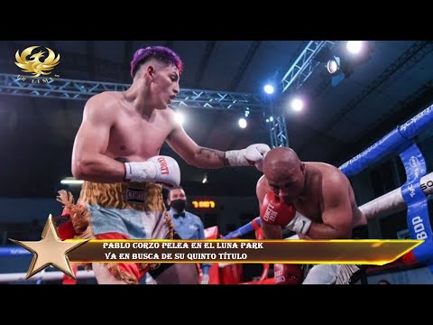 Pablo Corzo pelea en el Luna Park  va en busca de su quinto título
