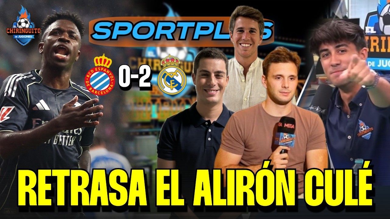 🏆 ¡VINICIUS LIDERA AL MADRID! | EL BARÇA PODRÍA SER CAMPEÓN EN EL CLÁSICO | Sportplus