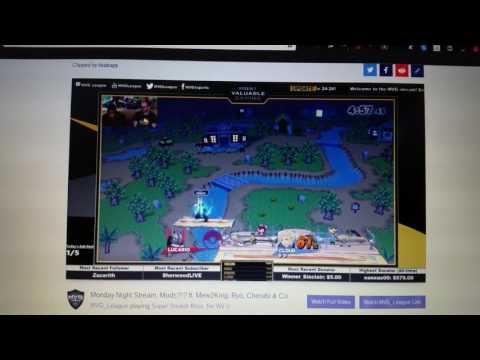 Mew2King's Cloud landed a down air