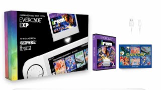 Evercade EXP unboxing and system overview. #Evercade