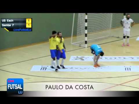 Us Esch VS Samba 7 Niedercorn 1/4 Final Coupe Futsal FLF 15/16 (Resumé)