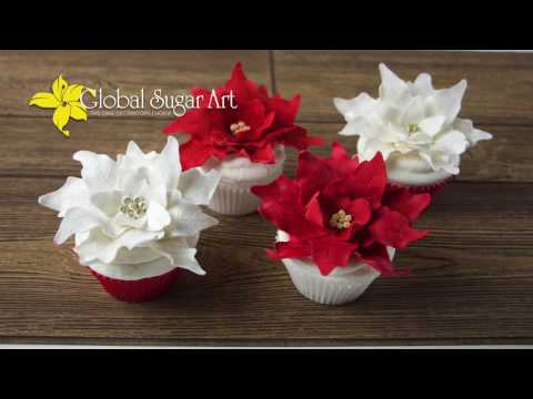 How to Make Gumpaste Poinsettia's