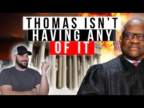 HAPPENING NOW: Justice Thomas NUKES The Rest Of The SCOTUS With COMMON SENSE Over Gun Ruling Thumbnail