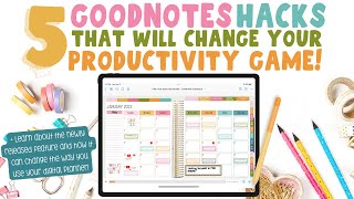 5 GoodNotes Hacks That Will Change Your Productivity Game 🤫