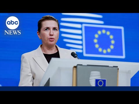 European leaders react to Trump’s latest comment about annexing Greenland