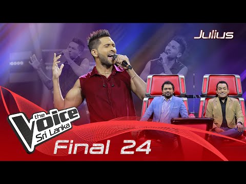 Julius Mitchell | Renu Renu (රේණු රේණු) | Final 24 | The Voice Sri Lanka