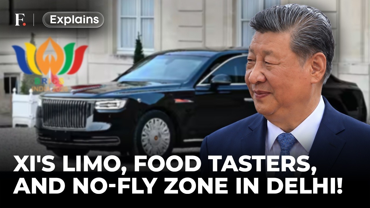 Limo, Food Tasters & No-Fly Zone: Inside Delhi's Security For Xi | FP Explains