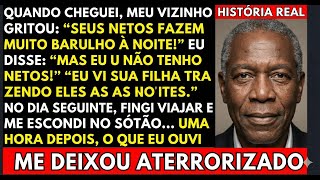Vizinho reclamou de choro de bebê na minha casa às 3h. Eu moro sozinho. O que achei no quarto