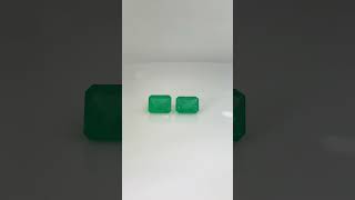 Esmeralda Retangular 10.7x8.3mm - Vídeo