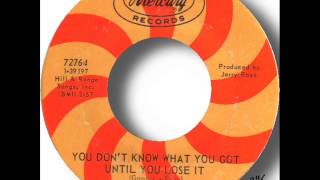 Jerry Butler   You Don&#39;t Know What You Got Until You Lose It